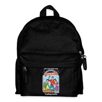 Just One More Pack I Swear Trading Cards Card - Kids' Backpack - black - Front