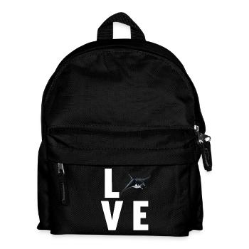 Raies Manta Raies - Sac à dos Enfant - noir - Devant