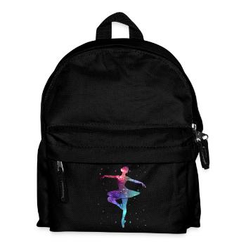 Ballet Dancer Ballerina Space Ballet Dancer - Kids' Backpack - black - Front