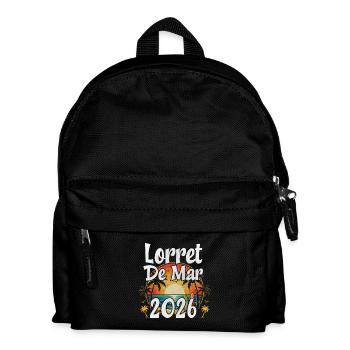 Lloret De Mar 2026 - Kinder Rucksack - Schwarz - Vorne
