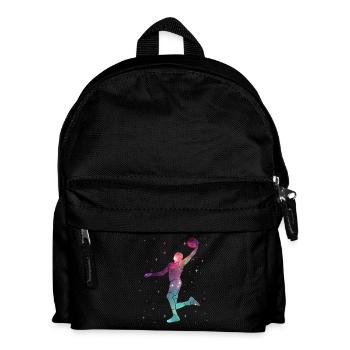 Basketball Players Basketball Players Space Basketball - Kids' Backpack - black - Front