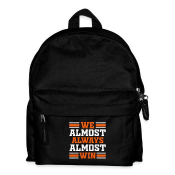 We Almost Always Win - Kids' Backpack - black - Front