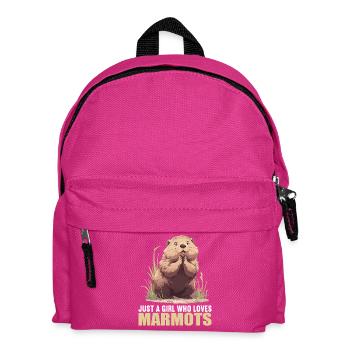 Marmots Groundhog - Kids' Backpack - fuchsia - Front