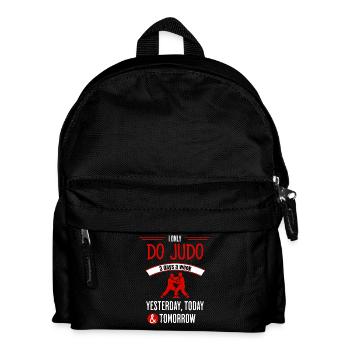 Citation drôle de judo - Sac à dos Enfant - noir - Devant