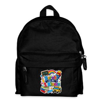 Schulkind 2026 Einschulung 2026 Schulanfang - Kinder Rucksack - Schwarz - Vorne