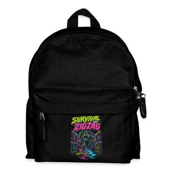 Laser Tag Survival By Zigzag - Kids' Backpack - black - Front