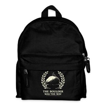 Le Rocher était la voie - Sac à dos Enfant - noir - Devant