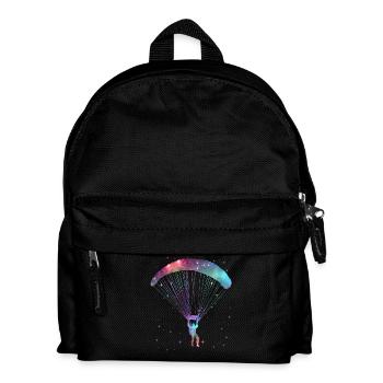 Paragliding Gleitschirmfliegen Gleitschirm - Kinder Rucksack - Schwarz - Vorne