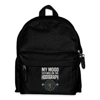 L’humeur selon Hodograph | Prévisions d’orage - Sac à dos Enfant - noir - Devant