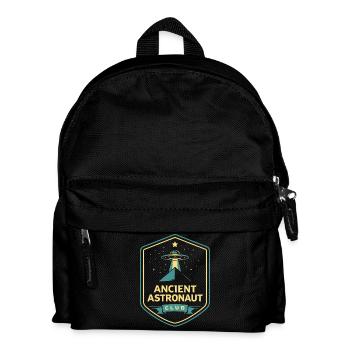 Ancient Astronaut Club - Kids' Backpack - black - Front