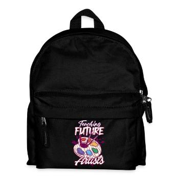 Art of the Future: Teaching Artists - Kids' Backpack - black - Front