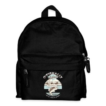 Ofishally Zurückgezogene Fischerei - Kinder Rucksack - Schwarz - Vorne