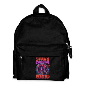 Laser Tag Spawn Cmaping Detected - Kids' Backpack - black - Front
