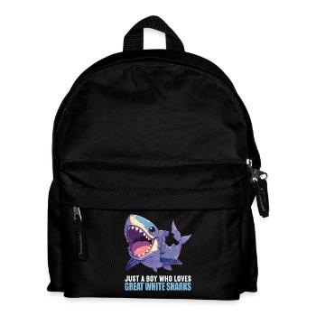 Great White Shark Great White Shark - Kids' Backpack - black - Front
