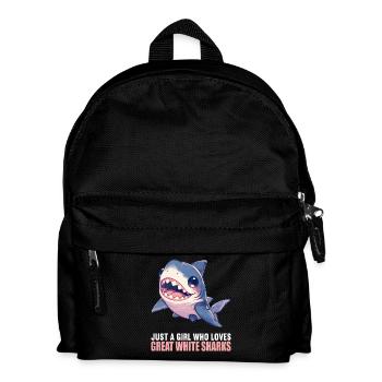Great White Shark Great White Shark - Kids' Backpack - black - Front