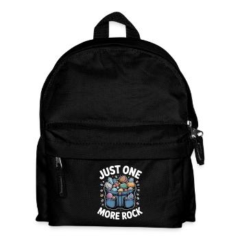 Encore une Géologie de Roche-Chasse à Roche - Sac à dos Enfant - noir - Devant