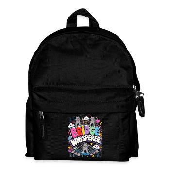 Ingénieur de ponts Génie civil - Sac à dos Enfant - noir - Devant