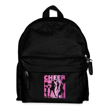 Cheer Squad Cheerleader Sport Für Mädchen - Kinder Rucksack - Schwarz - Vorne