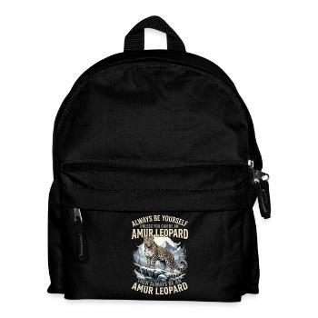 Léopard de l’Amour : Le courage de s’identifier - Sac à dos Enfant - noir - Devant