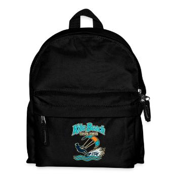 Kitesurfing Santa Maria Kite Beach Sal Cape Verde - Kids' Backpack - black - Front