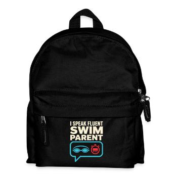 Compétition de natation Cadeau de l’équipe de natation des mères natation - Sac à dos Enfant - noir - Devant