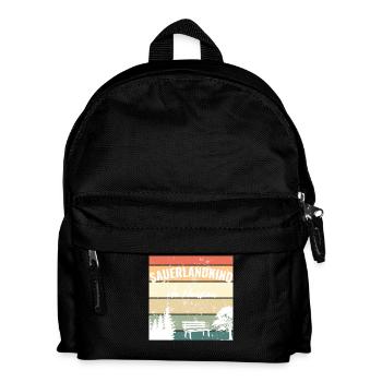 Sauerlandkind im Herzen – Mein Zuhause - Kinder Rucksack - Schwarz - Vorne