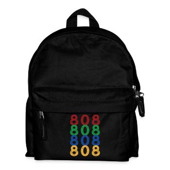 Happy 808 Day - Kids' Backpack - black - Front
