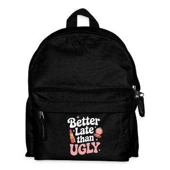 Better Late Than Ugly Make Up Diva Latecomer - Kids' Backpack - black - Front