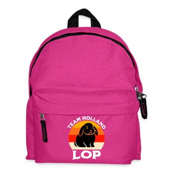 Team Dwarf Ram Rabbit - Kids' Backpack - fuchsia - Front