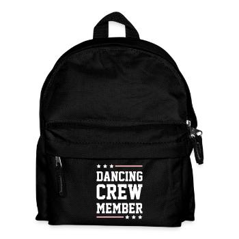 Dancing Crew - Kinder Rucksack - Schwarz - Vorne