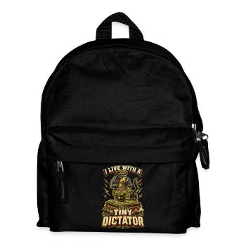 Dachshund, wire-haired dachshund, long-haired dachshund - Kids' Backpack - black - Front