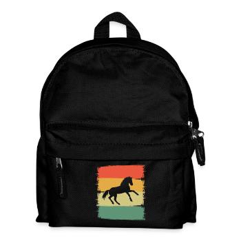 Cheval - Sac à dos Enfant - noir - Devant