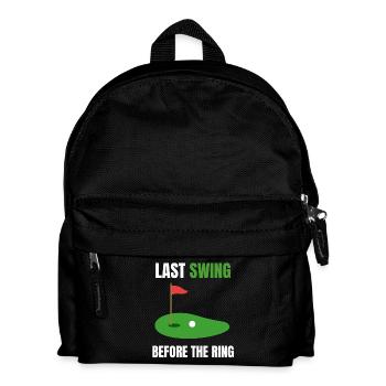 Dernier palefrenier de golf swing - Sac à dos Enfant - noir - Devant