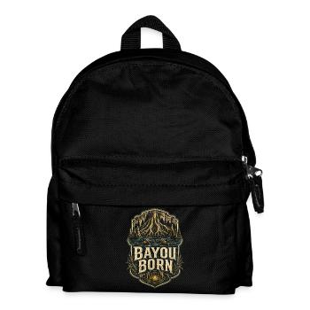 Sumpf Bayou Born - Kinder Rucksack - Schwarz - Vorne