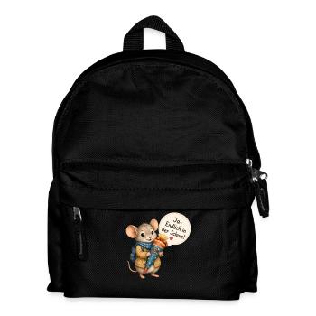 Erster Schultag - Einschulkind - Kinder Rucksack - Schwarz - Vorne