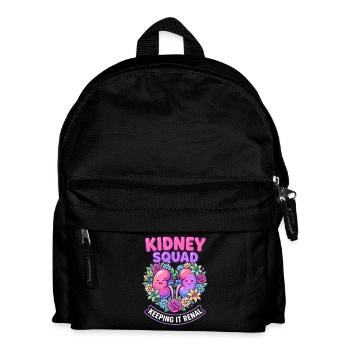 Kidney Squad Keep It Renal - Kids' Backpack - black - Front
