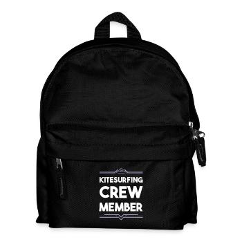 Kitesurfing Crew - Kids' Backpack - black - Front