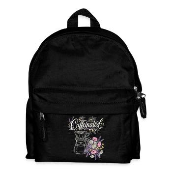 Fleurs de café caféinées - Sac à dos Enfant - noir - Devant