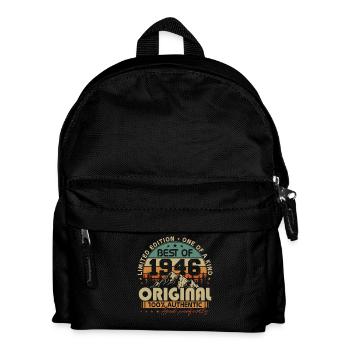 Original 1946 Vintage Vintage Retro Birthday - Kids' Backpack - black - Front