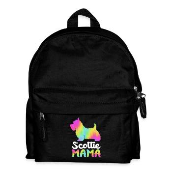 Scottish Terrier - Kids' Backpack - black - Front