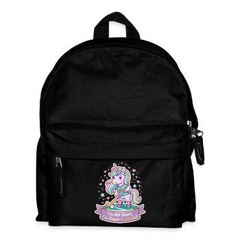Unicorn Field Hockey: Close to the Ball - Kids' Backpack - black - Front