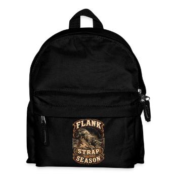 Rodeo American Flank Strap Season - Kids' Backpack - black - Front