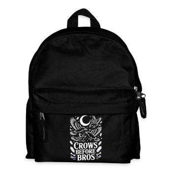 Krähen vor Bros Mondnacht - Kinder Rucksack - Schwarz - Vorne
