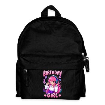 Anime et musique Chibi - Sac à dos Enfant - noir - Devant