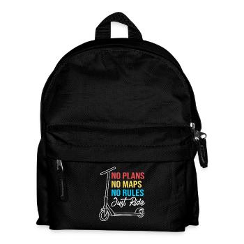 Trottinette Roller - Sac à dos Enfant - noir - Devant