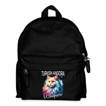 Chuchoteur de chats angora turc - Sac à dos Enfant - noir - Devant