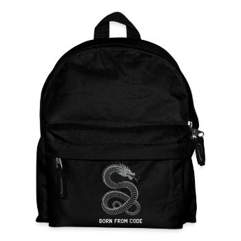 Programmierer – Coding Entwickler & Informatiker - Kinder Rucksack - Schwarz - Vorne