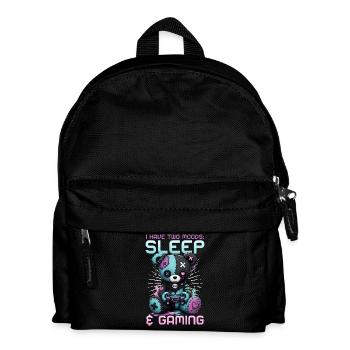 Pastel Goth Soft Goth Gaming Gamer - Kids' Backpack - black - Front