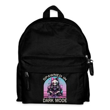 Pastel Goth Soft Goth Gaming Gamer - Kids' Backpack - black - Front