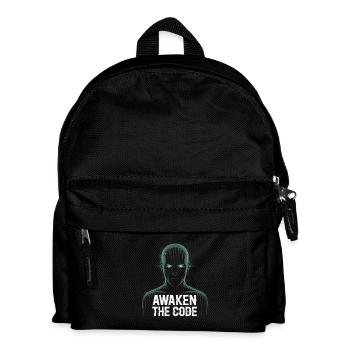 Programmierer – Coding Entwickler & Informatiker - Kinder Rucksack - Schwarz - Vorne